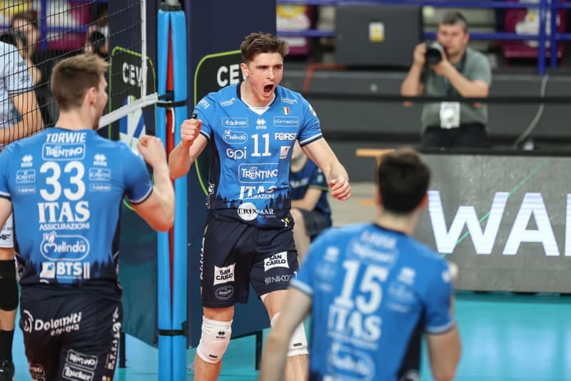 Volleyball. CEV Champions League. PGE Projekt Warszawa - Trentino Itas. 04.03.2026
