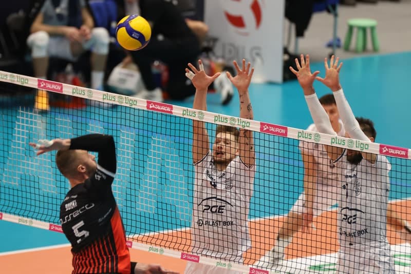 Volleyball. PlusLiga. PGE Projekt Warszawa - Asseco Resovia Rzeszow. 06.11.2025