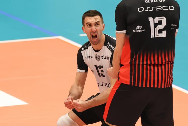 Volleyball. PlusLiga. PGE Projekt Warszawa - Asseco Resovia Rzeszow. 06.11.2025