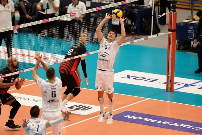 Volleyball. PlusLiga. PGE Projekt Warszawa - Asseco Resovia Rzeszow. 06.11.2025
