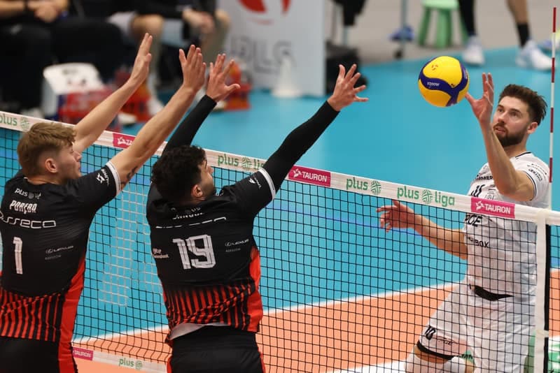 Volleyball. PlusLiga. PGE Projekt Warszawa - Asseco Resovia Rzeszow. 06.11.2025