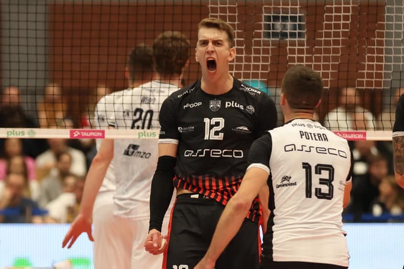 Volleyball. PlusLiga. PGE Projekt Warszawa - Asseco Resovia Rzeszow. 06.11.2025