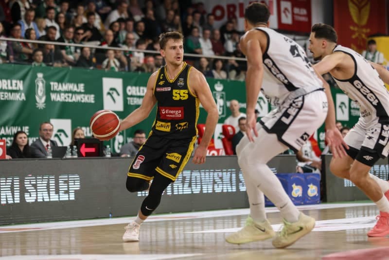 Orlen Basket Liga. Legia Warszawa - Energa Trefl Sopot. 6.12.2025