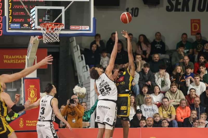 Orlen Basket Liga. Legia Warszawa - Energa Trefl Sopot. 6.12.2025