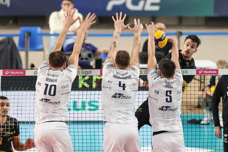 Volleyball. PlusLiga. PGE Projekt Warszawa - PGE GIEK Skra Belchatow. 19.12.2025