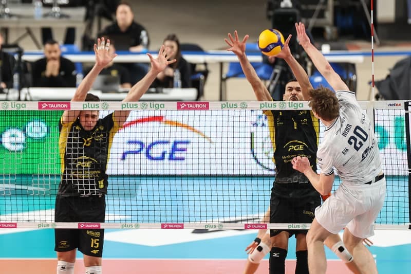 Volleyball. PlusLiga. PGE Projekt Warszawa - PGE GIEK Skra Belchatow. 19.12.2025