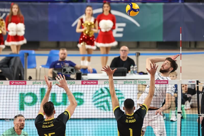 Volleyball. PlusLiga. PGE Projekt Warszawa - PGE GIEK Skra Belchatow. 19.12.2025