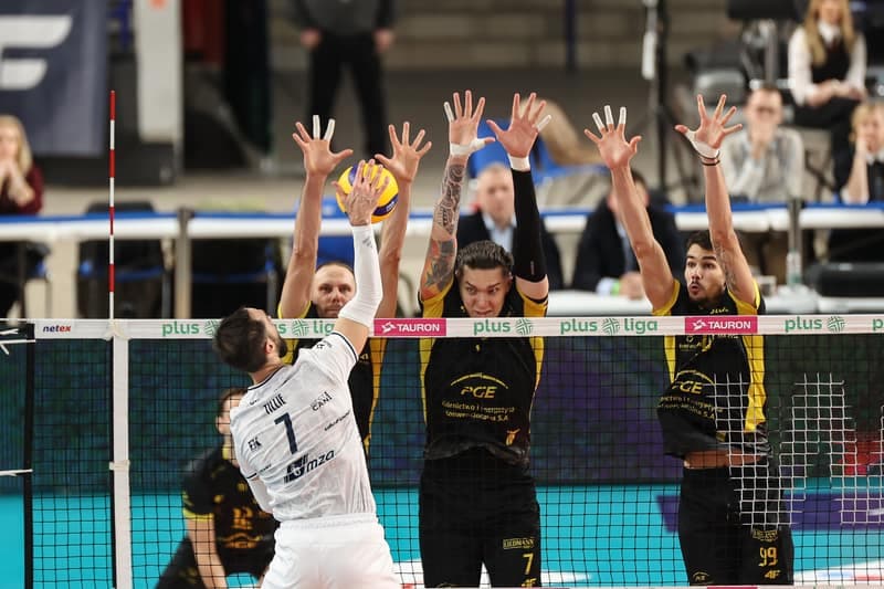 Volleyball. PlusLiga. PGE Projekt Warszawa - PGE GIEK Skra Belchatow. 19.12.2025