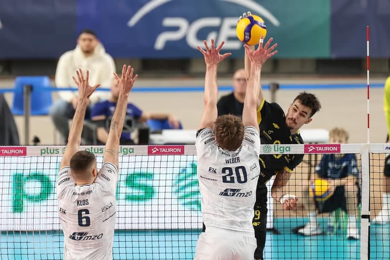 Volleyball. PlusLiga. PGE Projekt Warszawa - PGE GIEK Skra Belchatow. 19.12.2025