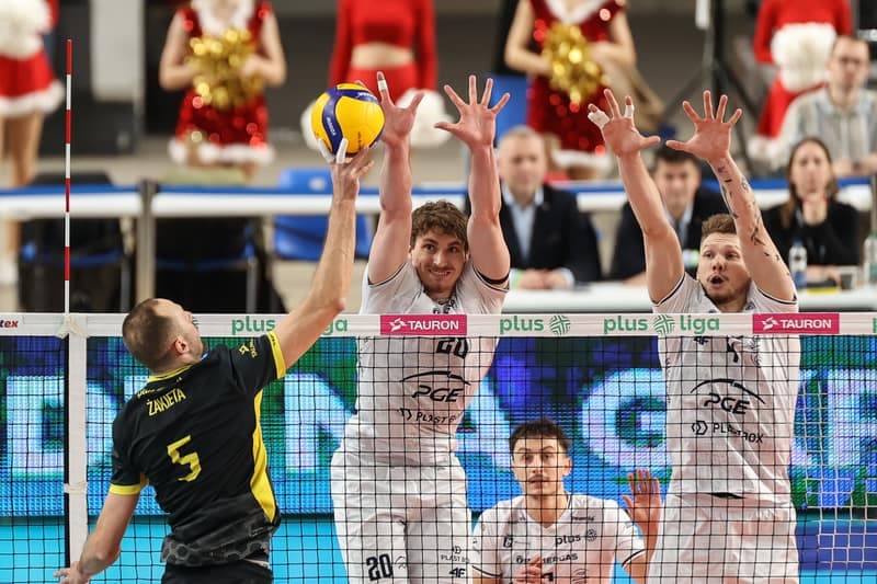 Volleyball. PlusLiga. PGE Projekt Warszawa - PGE GIEK Skra Belchatow. 19.12.2025