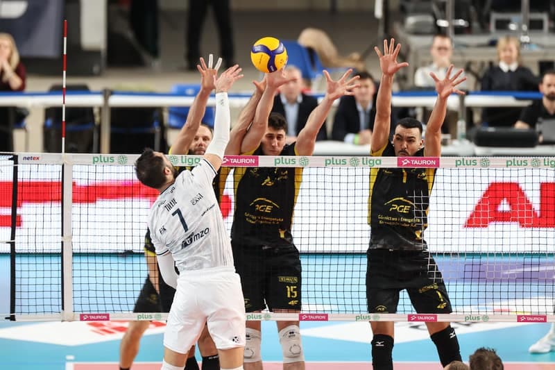 Volleyball. PlusLiga. PGE Projekt Warszawa - PGE GIEK Skra Belchatow. 19.12.2025