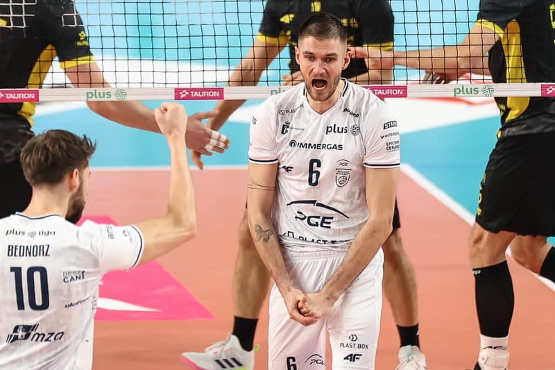 Volleyball. PlusLiga. PGE Projekt Warszawa - PGE GIEK Skra Belchatow. 19.12.2025