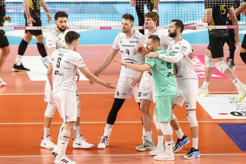 Volleyball. PlusLiga. PGE Projekt Warszawa - PGE GIEK Skra Belchatow. 19.12.2025