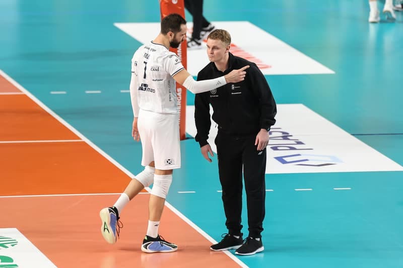 Volleyball. PlusLiga. PGE Projekt Warszawa - PGE GIEK Skra Belchatow. 19.12.2025