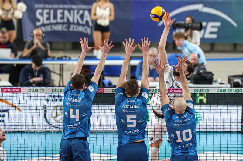 Volleyball. PlusLiga. PGE Projekt Warszawa - Cuprum Stilon Gorzow. 23.02.2026