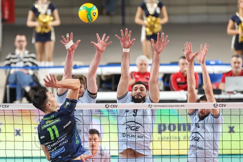 Volleyball. CEV Champions League. PGE Projekt Warszawa - Cucine Lube Civitanova. 21.01.2026