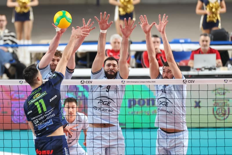 Volleyball. CEV Champions League. PGE Projekt Warszawa - Cucine Lube Civitanova. 21.01.2026