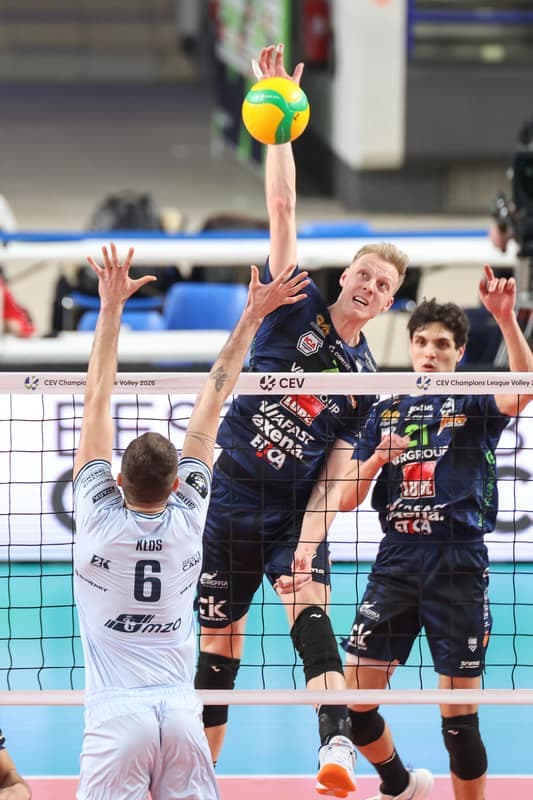 Volleyball. CEV Champions League. PGE Projekt Warszawa - Cucine Lube Civitanova. 21.01.2026