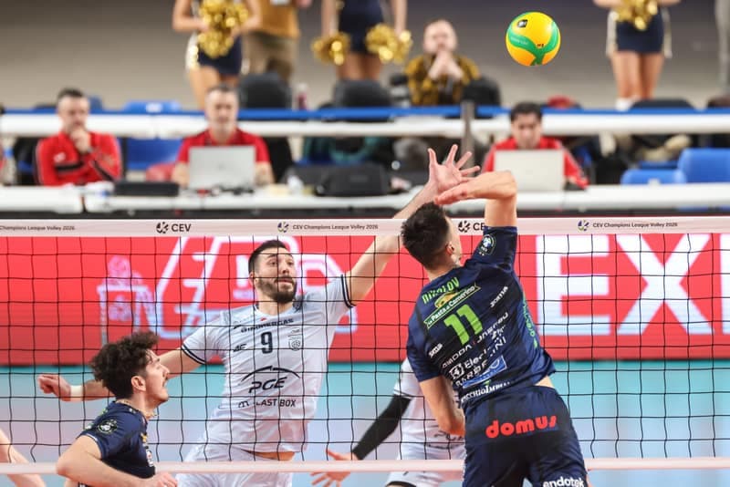 Volleyball. CEV Champions League. PGE Projekt Warszawa - Cucine Lube Civitanova. 21.01.2026