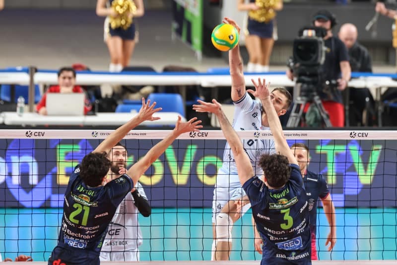 Volleyball. CEV Champions League. PGE Projekt Warszawa - Cucine Lube Civitanova. 21.01.2026