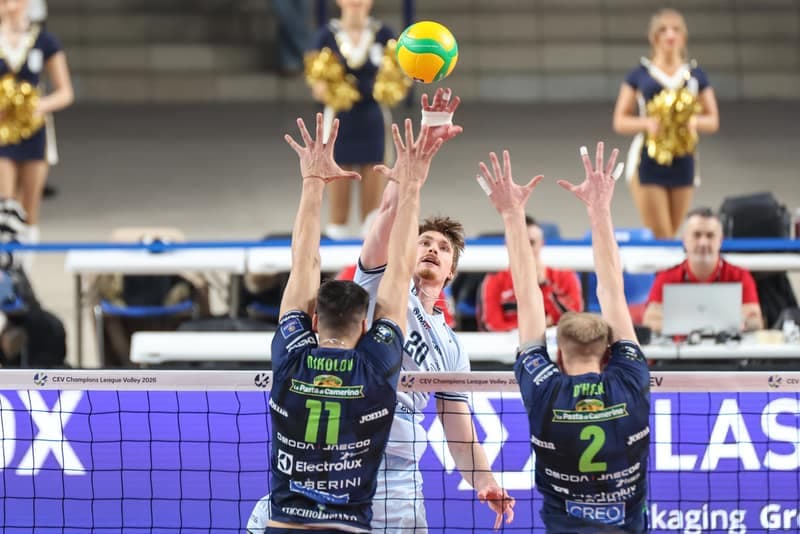 Volleyball. CEV Champions League. PGE Projekt Warszawa - Cucine Lube Civitanova. 21.01.2026