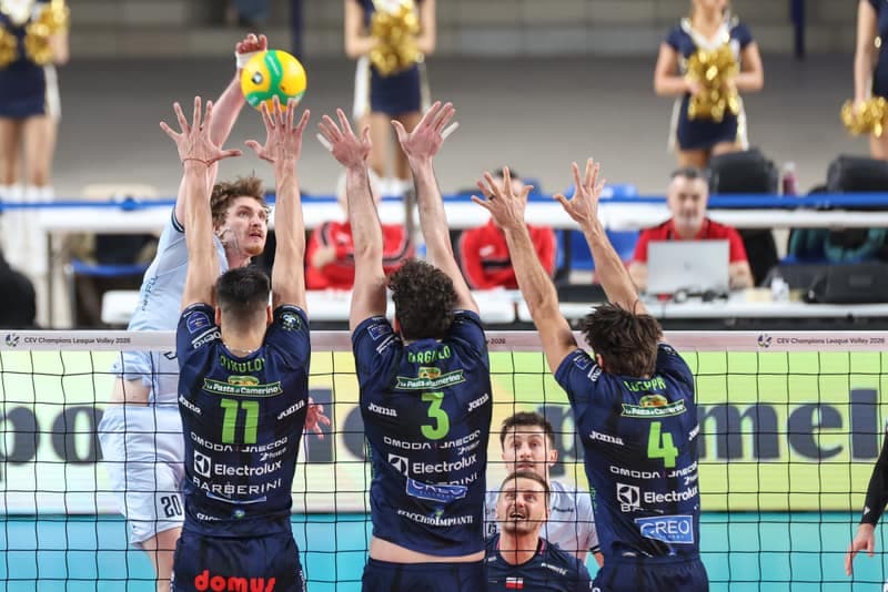Volleyball. CEV Champions League. PGE Projekt Warszawa - Cucine Lube Civitanova. 21.01.2026