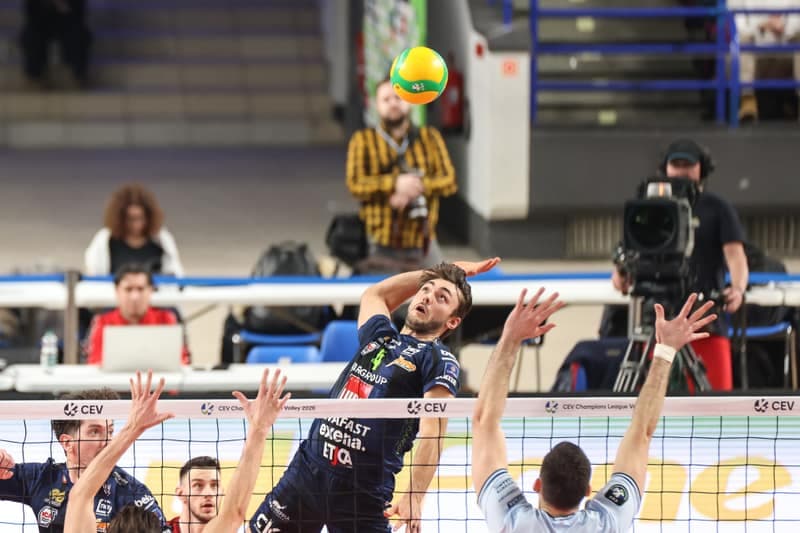 Volleyball. CEV Champions League. PGE Projekt Warszawa - Cucine Lube Civitanova. 21.01.2026