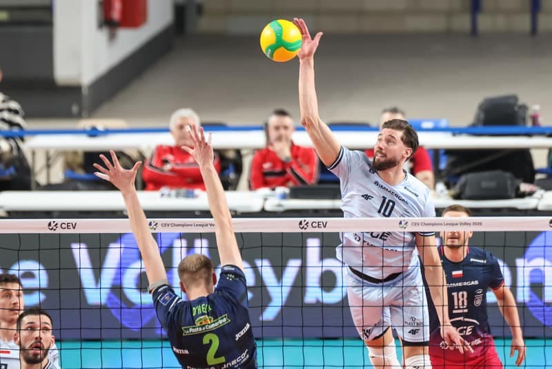Volleyball. CEV Champions League. PGE Projekt Warszawa - Cucine Lube Civitanova. 21.01.2026