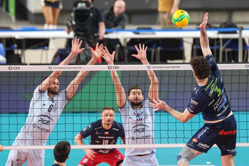 Volleyball. CEV Champions League. PGE Projekt Warszawa - Cucine Lube Civitanova. 21.01.2026