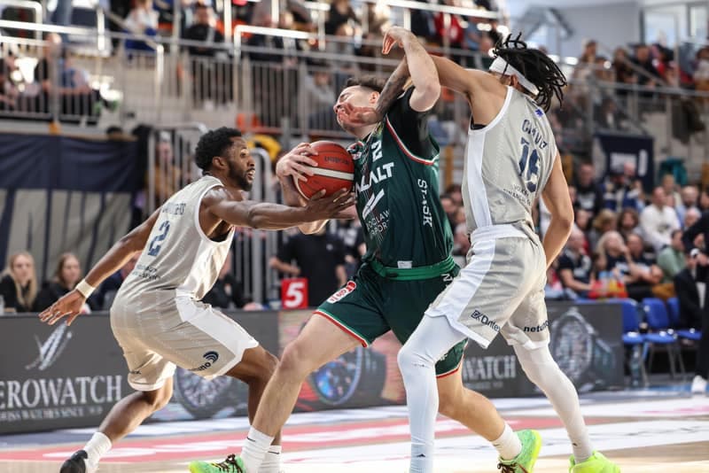Orlen Basket Liga. Dziki Warszawa - Slask Wroclaw. 17.01.2026