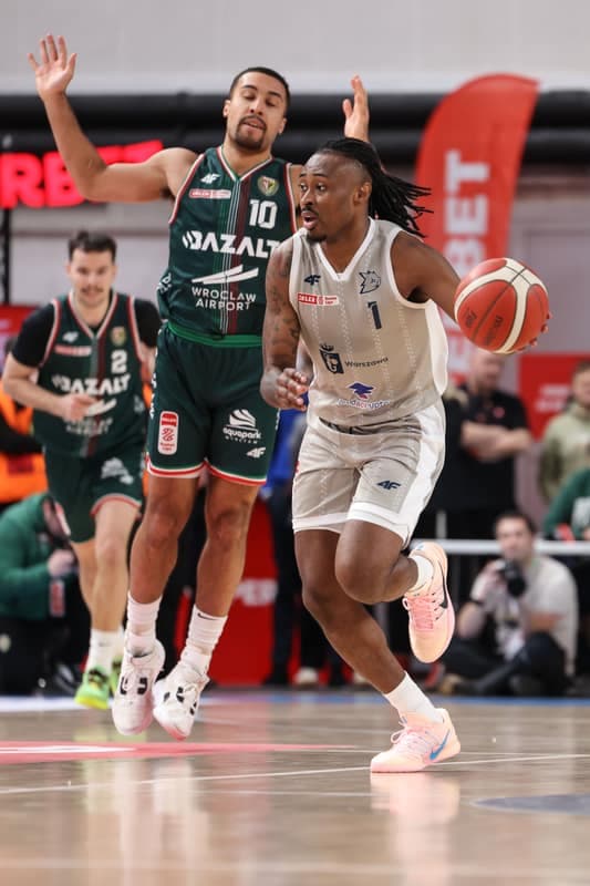 Basketball. Orlen Basket Liga. Dziki Warszawa - Slask Wroclaw. 17.01.2026