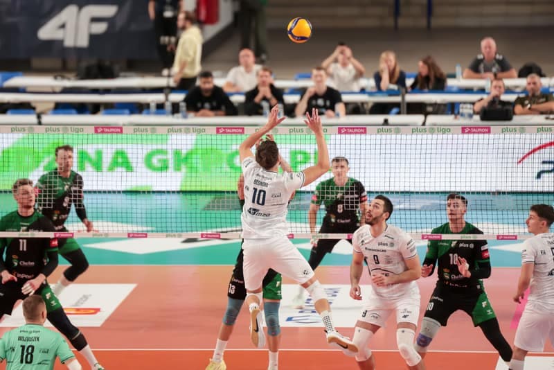 Volleyball. PlusLiga. PGE Projekt Warszawa - InPost ChKS Chelm. 21.10.2025
