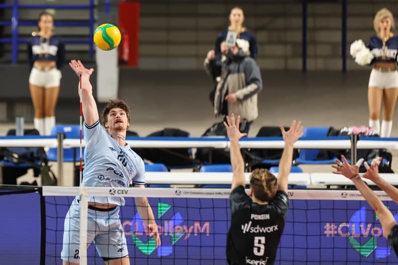 Volleyball. CEV Champions League. PGE Projekt Warszawa - Volley Haasrode Leuven. 10.12.2025