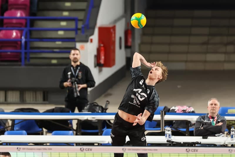 Volleyball. CEV Champions League. PGE Projekt Warszawa - Volley Haasrode Leuven. 10.12.2025