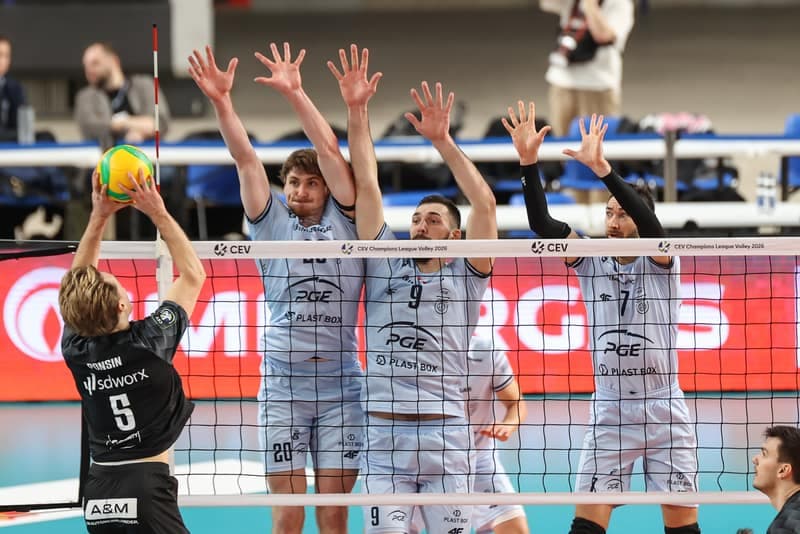 Volleyball. CEV Champions League. PGE Projekt Warszawa - Volley Haasrode Leuven. 10.12.2025