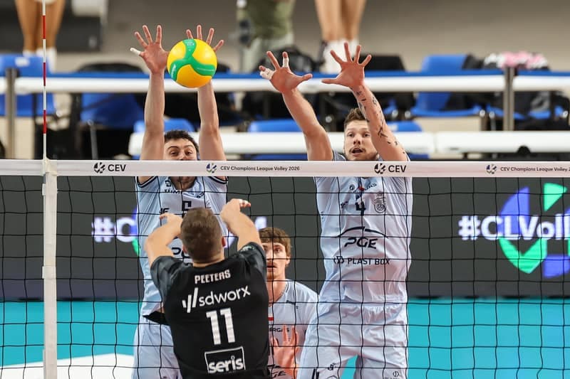 Volleyball. CEV Champions League. PGE Projekt Warszawa - Volley Haasrode Leuven. 10.12.2025
