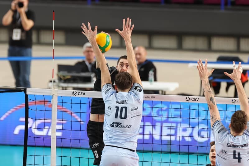 Volleyball. CEV Champions League. PGE Projekt Warszawa - Volley Haasrode Leuven. 10.12.2025