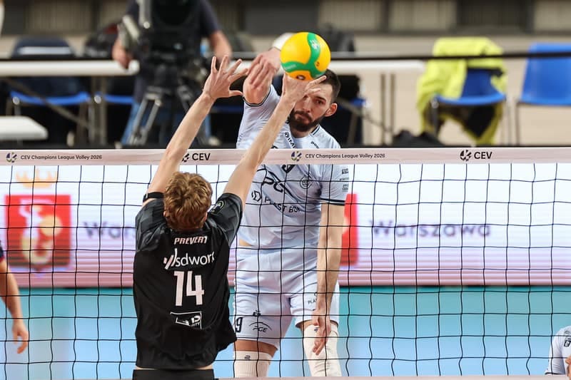 Volleyball. CEV Champions League. PGE Projekt Warszawa - Volley Haasrode Leuven. 10.12.2025