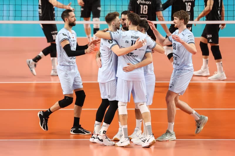 Volleyball. CEV Champions League. PGE Projekt Warszawa - Volley Haasrode Leuven. 10.12.2025