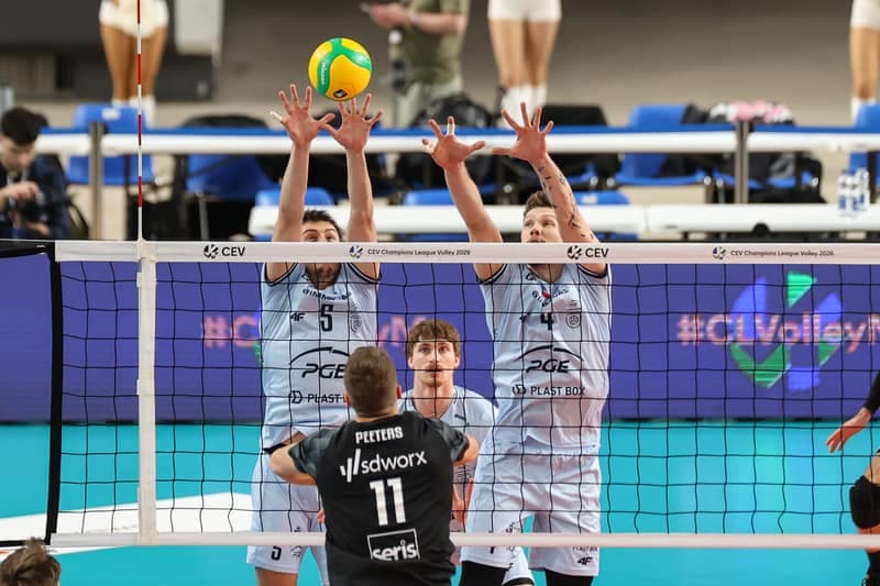 Volleyball. CEV Champions League. PGE Projekt Warszawa - Volley Haasrode Leuven. 10.12.2025