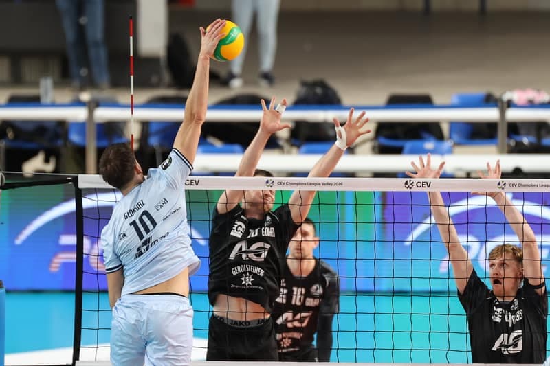 Volleyball. CEV Champions League. PGE Projekt Warszawa - Volley Haasrode Leuven. 10.12.2025