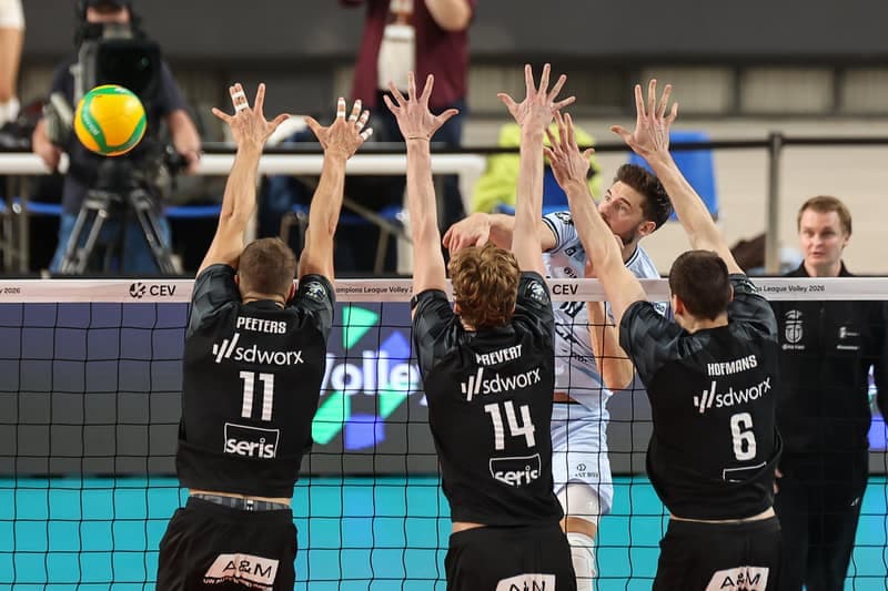 Volleyball. CEV Champions League. PGE Projekt Warszawa - Volley Haasrode Leuven. 10.12.2025