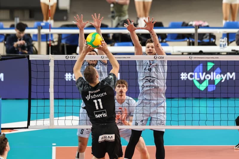 Volleyball. CEV Champions League. PGE Projekt Warszawa - Volley Haasrode Leuven. 10.12.2025