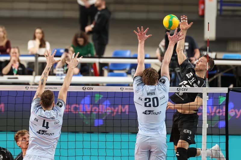 Volleyball. CEV Champions League. PGE Projekt Warszawa - Volley Haasrode Leuven. 10.12.2025