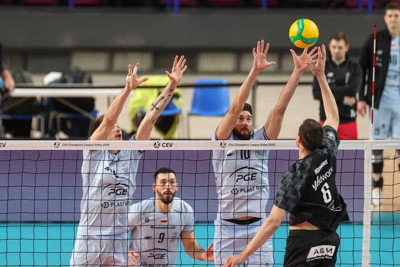 Volleyball. CEV Champions League. PGE Projekt Warszawa - Volley Haasrode Leuven. 10.12.2025