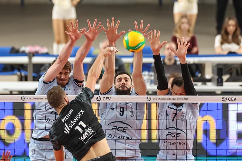 Volleyball. CEV Champions League. PGE Projekt Warszawa - Volley Haasrode Leuven. 10.12.2025