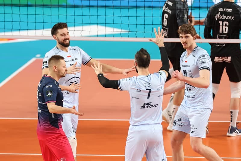 Volleyball. CEV Champions League. PGE Projekt Warszawa - Volley Haasrode Leuven. 10.12.2025
