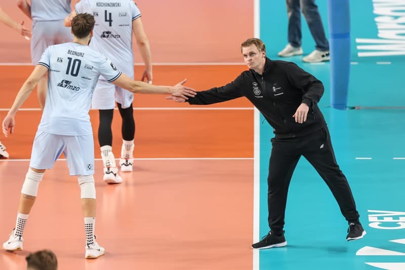 Volleyball. CEV Champions League. PGE Projekt Warszawa - Volley Haasrode Leuven. 10.12.2025