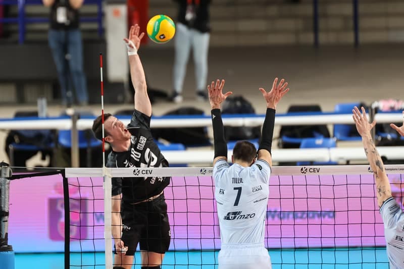 Volleyball. CEV Champions League. PGE Projekt Warszawa - Volley Haasrode Leuven. 10.12.2025