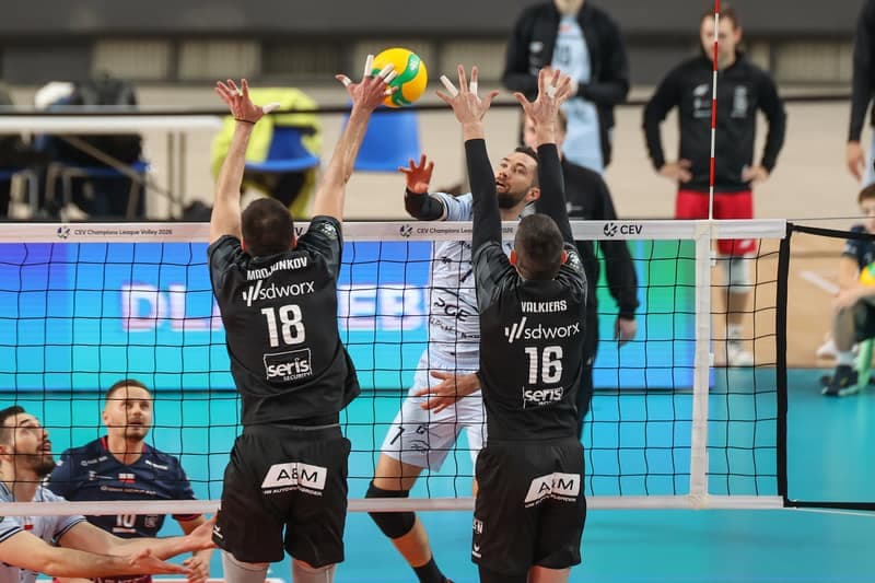 Volleyball. CEV Champions League. PGE Projekt Warszawa - Volley Haasrode Leuven. 10.12.2025